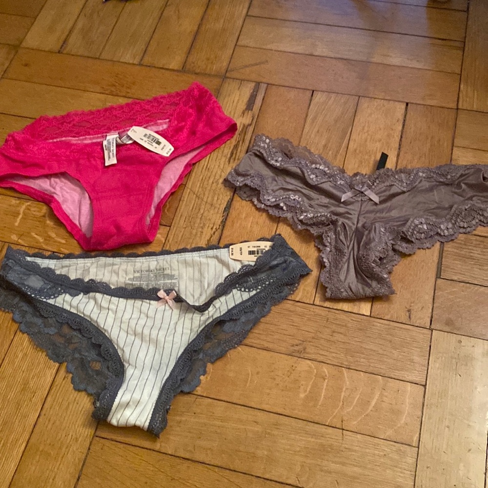 Three new pairs- Victoria’s Secret panties!